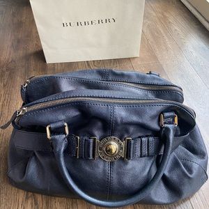Burberry Black Leather bag